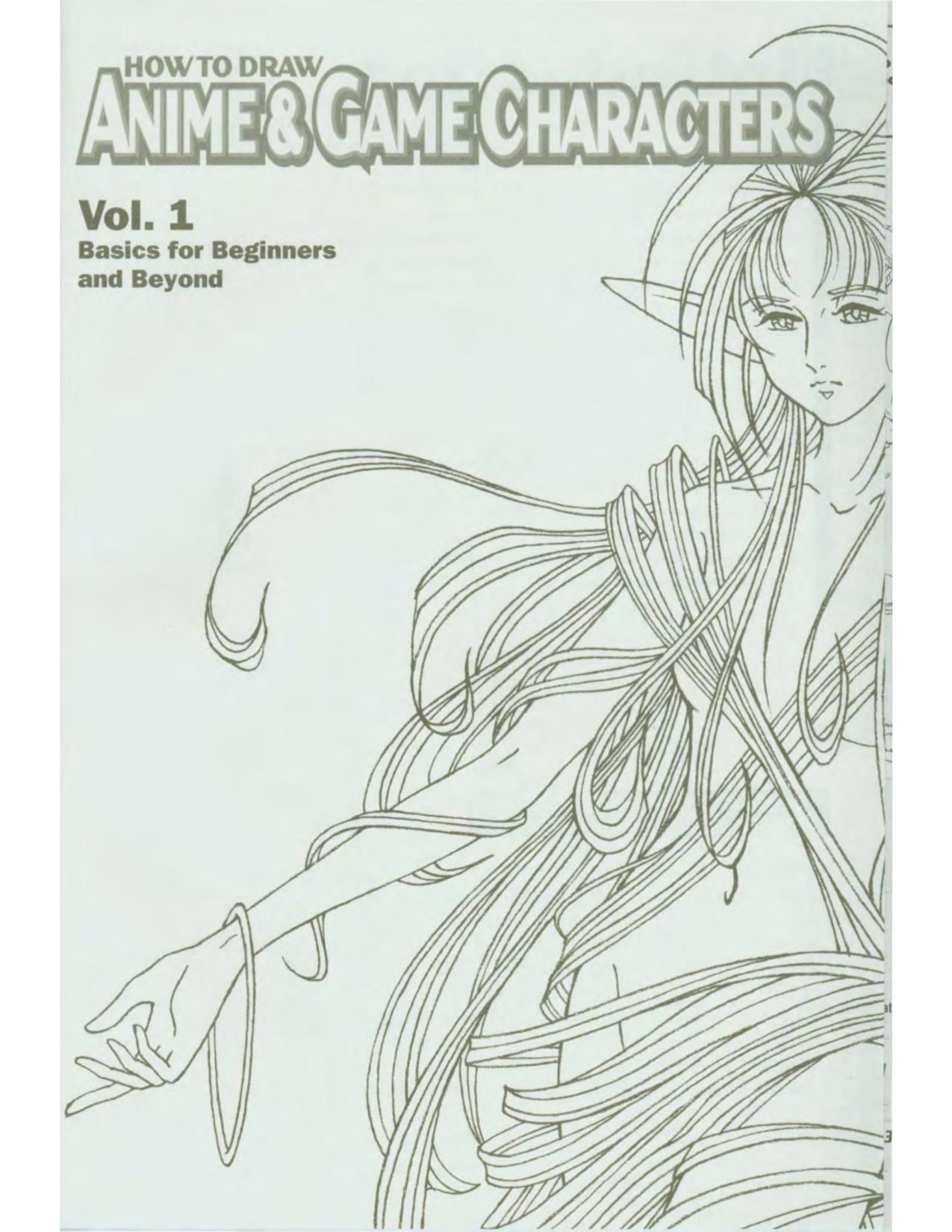 How To Draw Anime & Game Characters Vol. 1 Basics For Beginners And   : Free Download, Borrow, and Streaming : Internet Archive